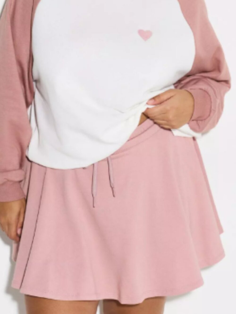 Torrid Lovesick Size 2X Pink Skort